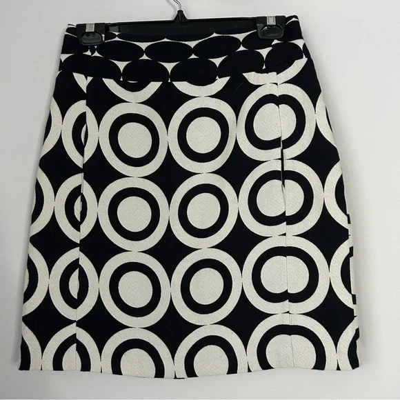 Desigual Circle Pattern Monochrome Skirt - Picture 2 of 7